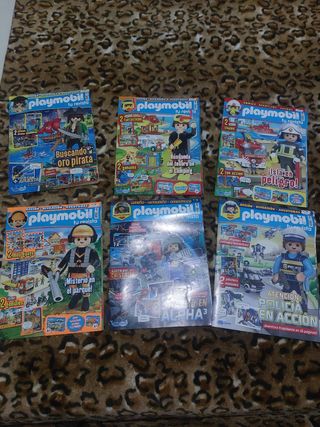 16 REVISTAS Y 2 COMIC DE PLAYMOBIL