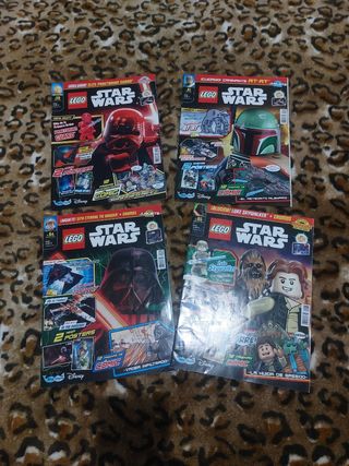 LOTE DE 9 REVISTAS LEGO STAR WARS