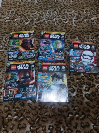 LOTE DE 9 REVISTAS LEGO STAR WARS
