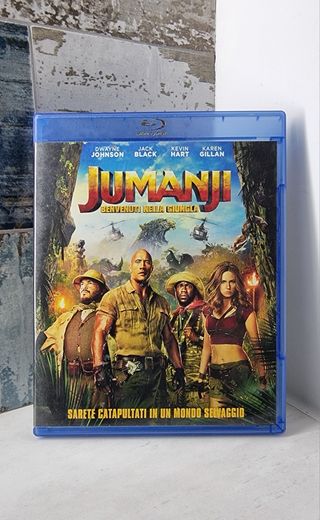 Jumanji Benvenuti nella giungla Blu Ray