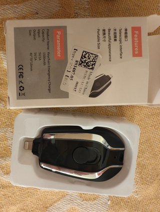 Llavero powerbank lighthing apple y/o USB C