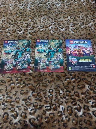LOTE DE 9 REVISTAS LEGO NINJAGO