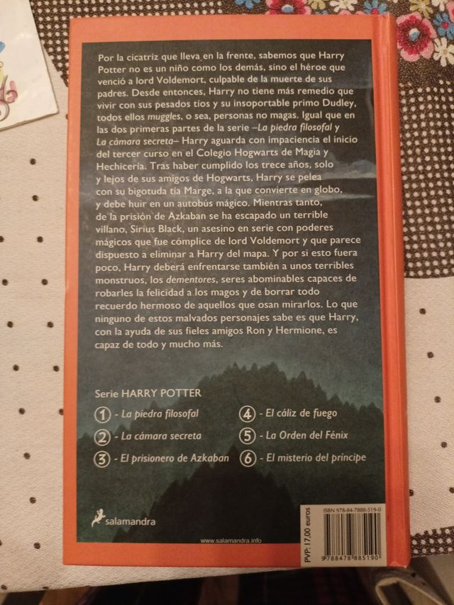 Harry Potter y el prisionero de Azkaban (Harry Potter, 3)