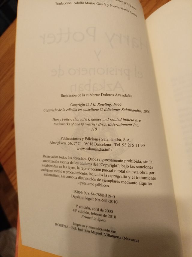 Harry Potter y el prisionero de Azkaban (Harry Potter, 3)