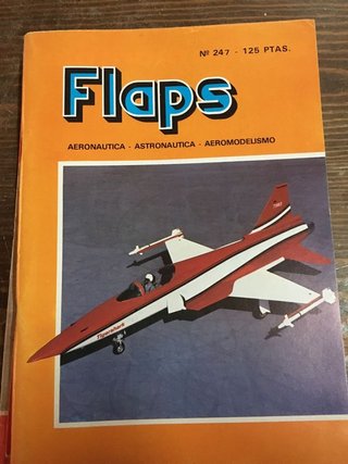 Revista Antigua Avión Revoe y Flaps
