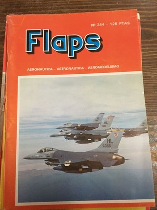 Revista Antigua Avión Revoe y Flaps