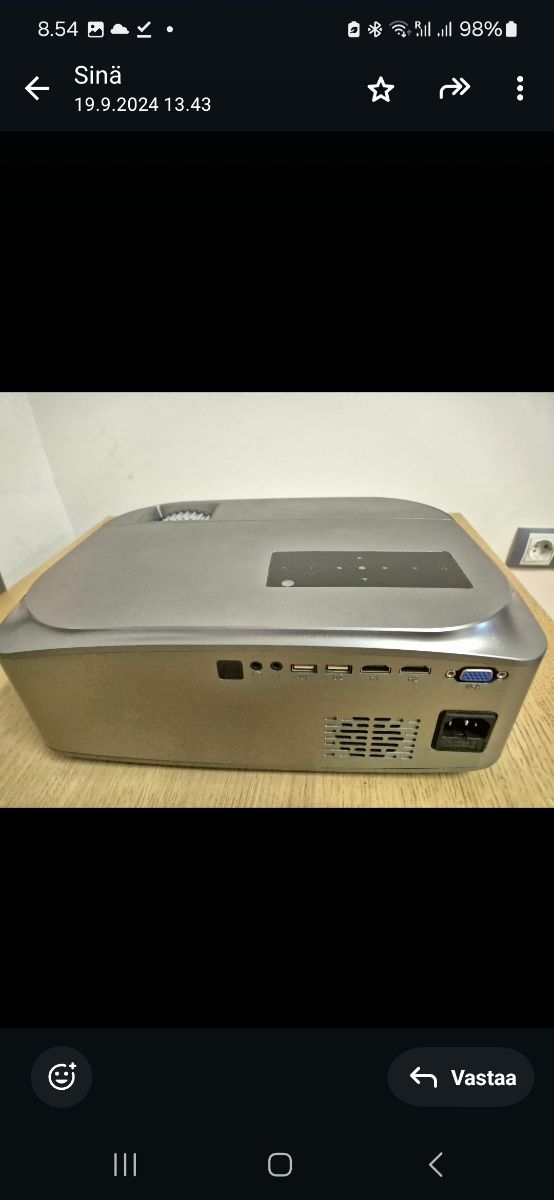 Proyector de mesa como nuevo