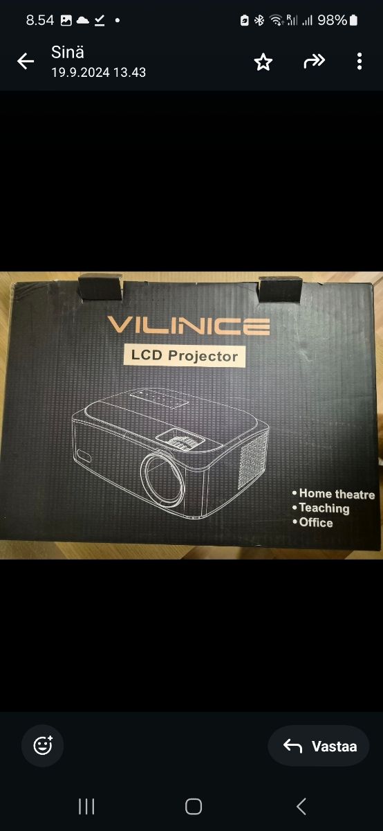 Proyector de mesa como nuevo