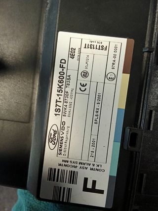 Módulo confort Ford Focus mk1