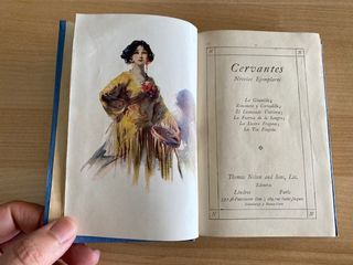 CERVANTES NOVELAS EJEMPLARES. THOMAS NELSON & SONS