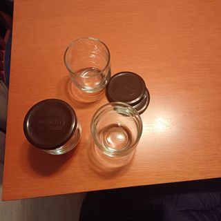 Vasos transparentes de cristal 200ml