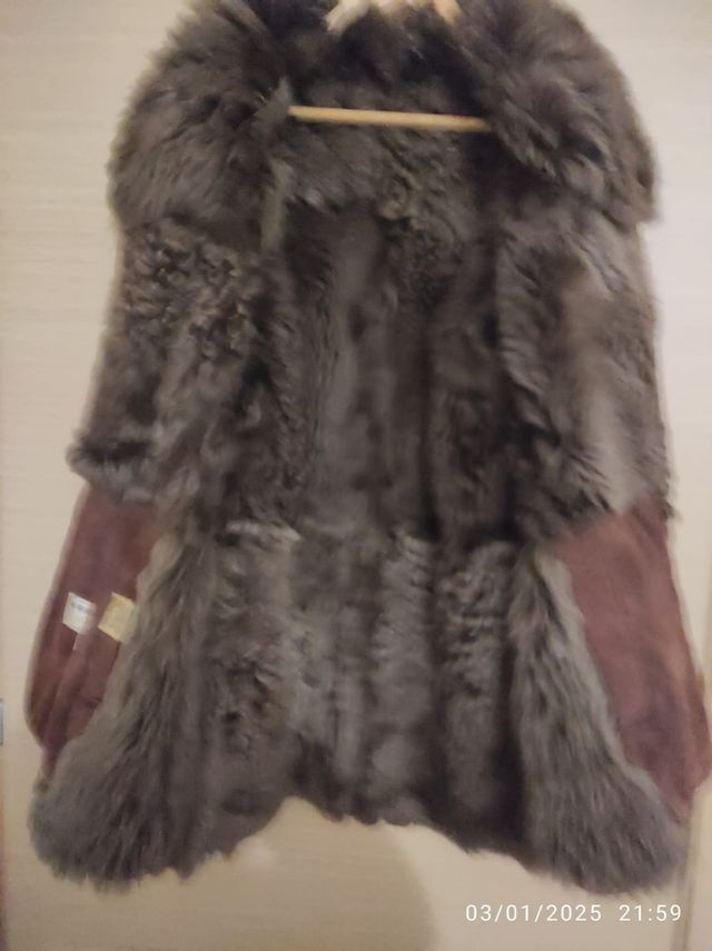 Cappotto uomo Montone vera pelle