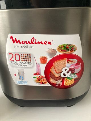 Panificadora moulinex y yogurtera