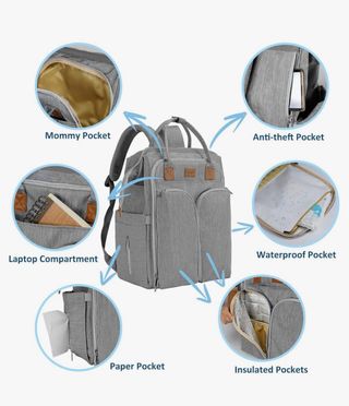 Mochila Bebé para Pañales NUEVA A ESTRENAR