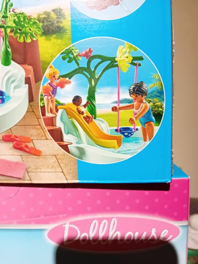 Playmobil casa con piscina jacuzzi preci
