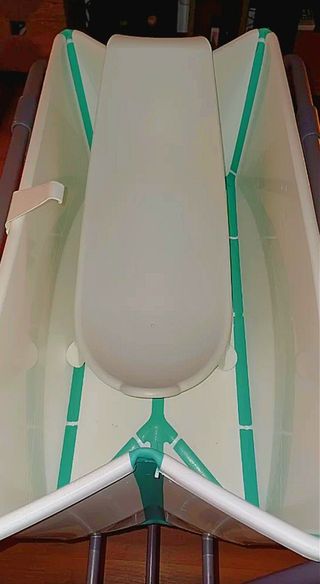 Bañera bebé STOKKE+patas+asiento+tubo vaciado