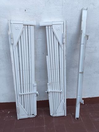 Reja ballesta tipo tijeras 