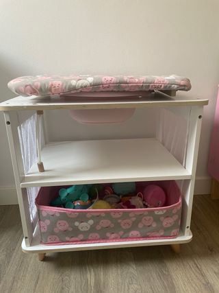 Bañera Cambiador muñecas
