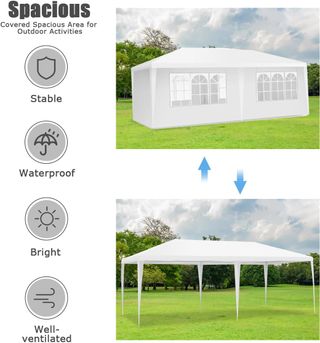 Carpa de Fiesta, Pabellón Impermeable con Paredes