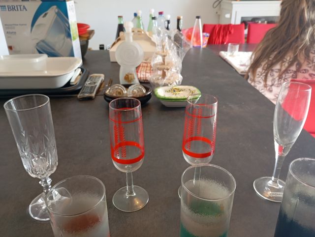 19 Bicchieri di tipo diverso