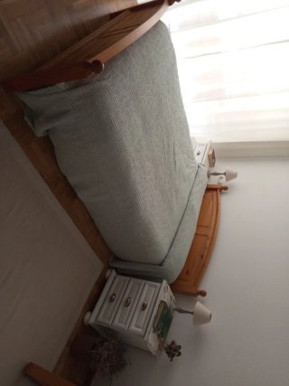 Estructura de Cama Ikea Pino - Diseño Escandinavo