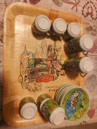 Set vintage tazzine caffè 