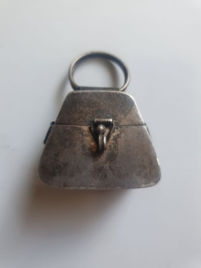 Antiguo bolso plata 925