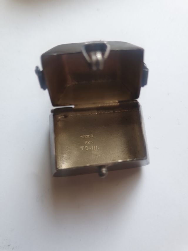 Antiguo bolso plata 925