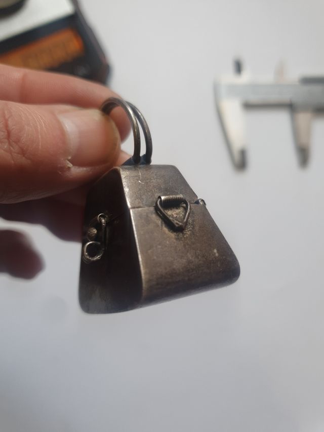 Antiguo bolso plata 925