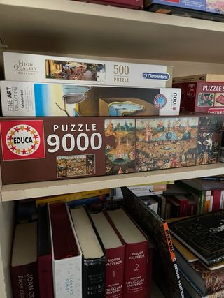 Puzzle 9000 Jardín de las Delicias Educa
