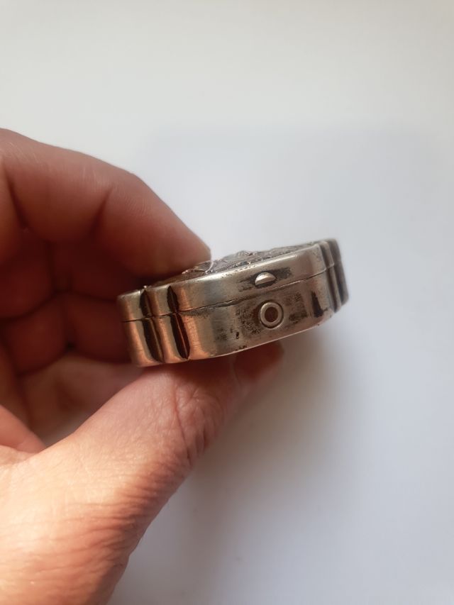 Antigua caja plata 925 pastillero