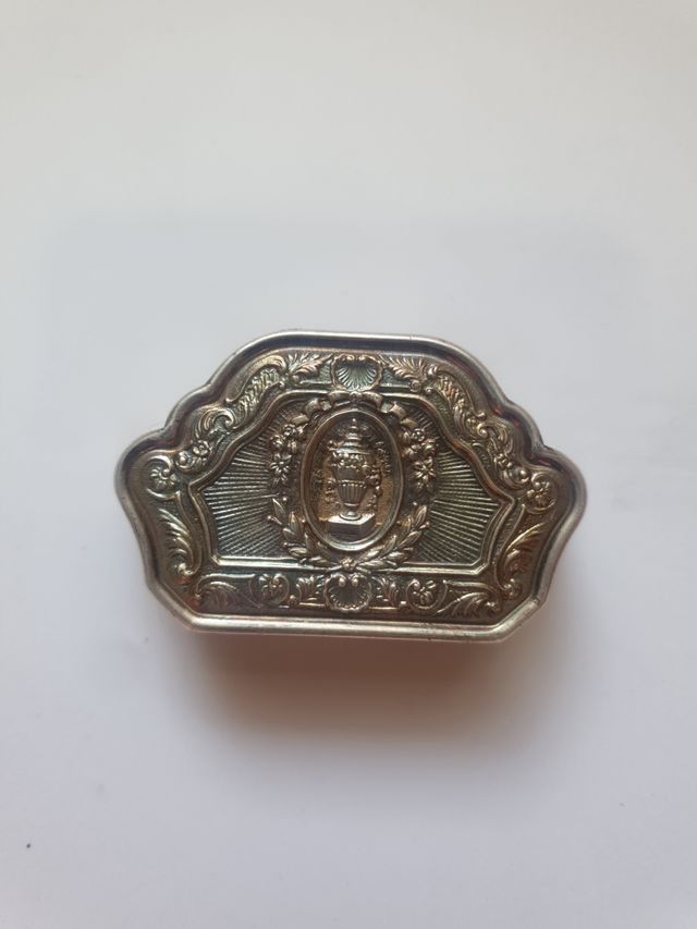Antigua caja plata 925 pastillero