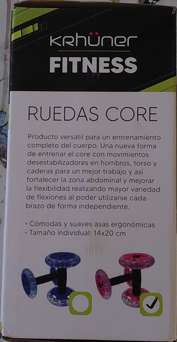 RUEDAS CORE GIMNASIA