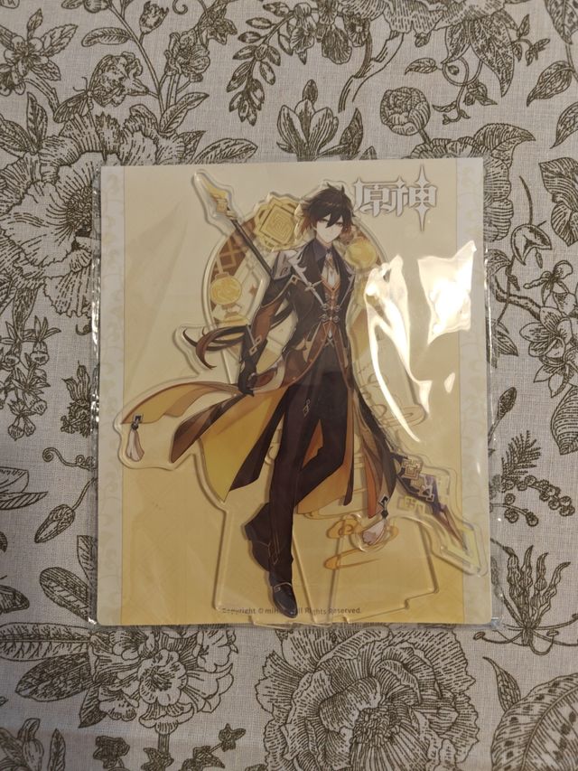 Genshin impact stand zhongli