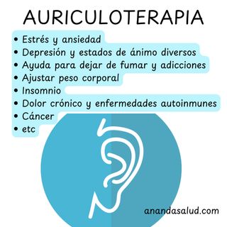 Acupuntura auricular con semillas