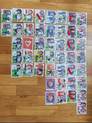 Cromos álbum liga 2007-2008