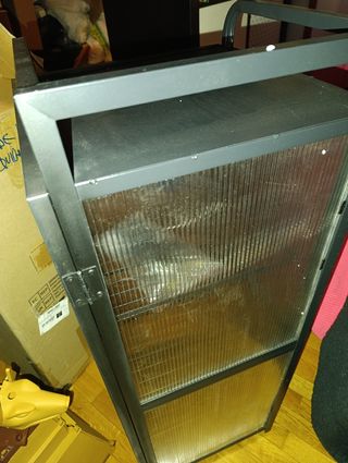 Carrito, vitrina de almacenamiento baño, cocina