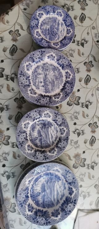 Vajilla porcelana Inglesa 