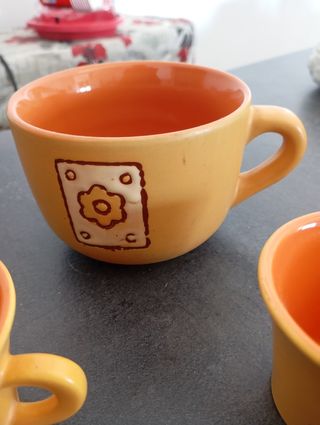 1 Tazza da latte 2 tazzine in ceramica