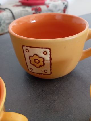 1 Tazza da latte 2 tazzine in ceramica