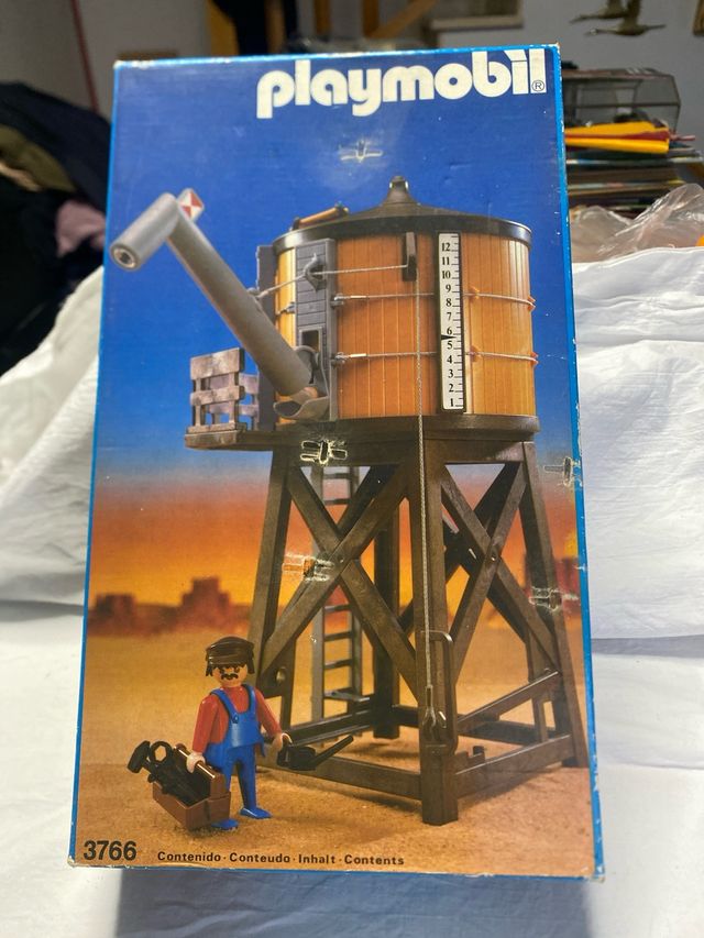 Playmobil deposito agua 3766 oeste