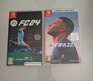 Fifa 24 y 22