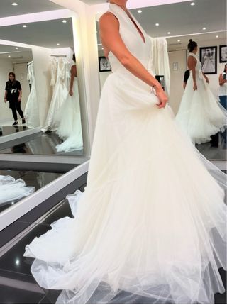 Vestido de novia Rosa Clará nuevo