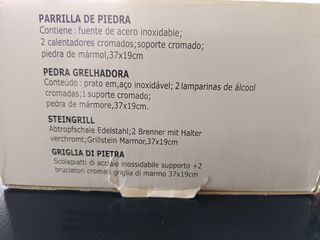 Parrilla de piedra