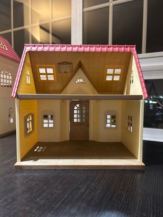 sylvanian families casa con dos pisos