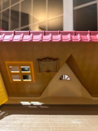 sylvanian families casa con dos pisos