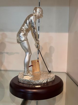 Figura Plata Golfista URGENTE