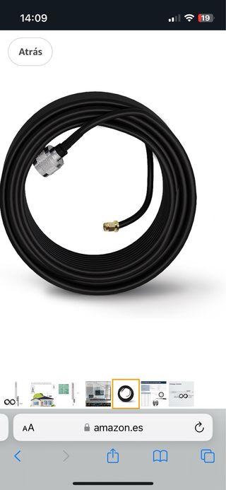 Antena Omnidireccional 4G 10dBi “NUEVO”