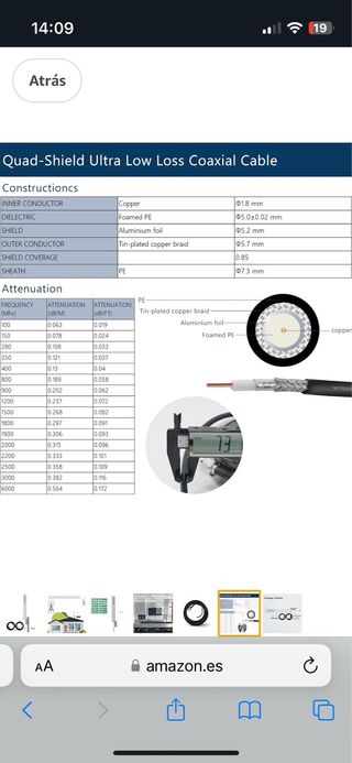 Antena Omnidireccional 4G 10dBi “NUEVO”