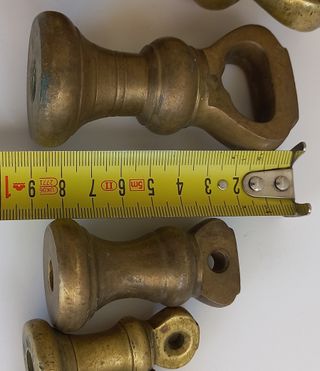 7 ponderales ingleses pesas 4,2,1 libras 8,4,2,1oz